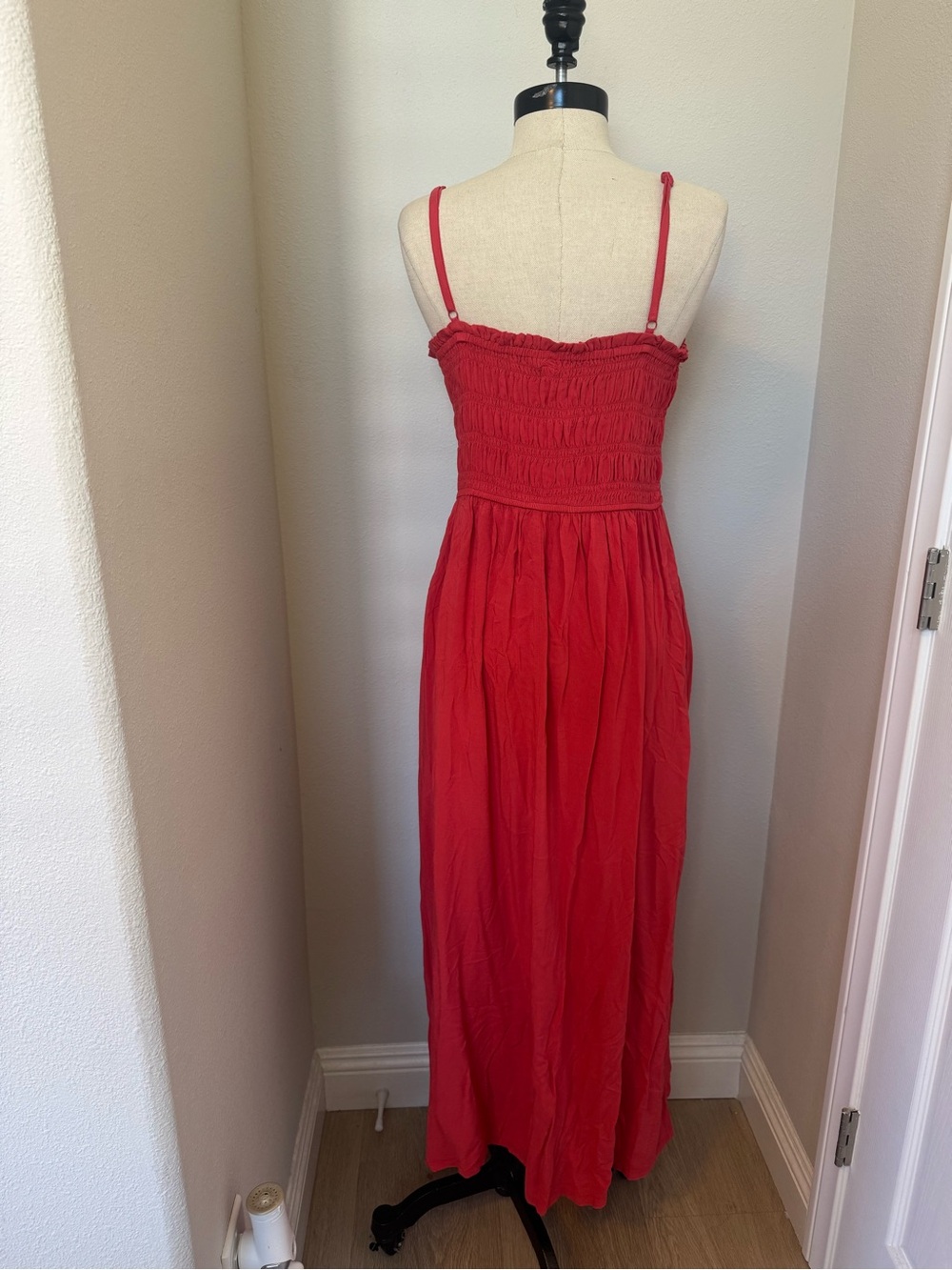 Fit & Flare Sleeveless Maxi Dress in Tidewater NWT - Picture 5 of 7